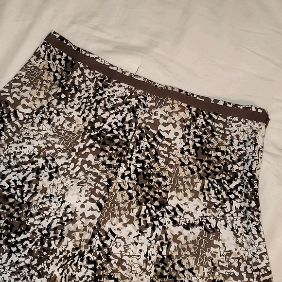 Christopher & Banks Midi Skirt Flared NWT - Picture 3 of 9